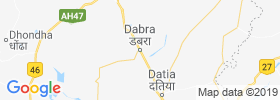 Dabra map